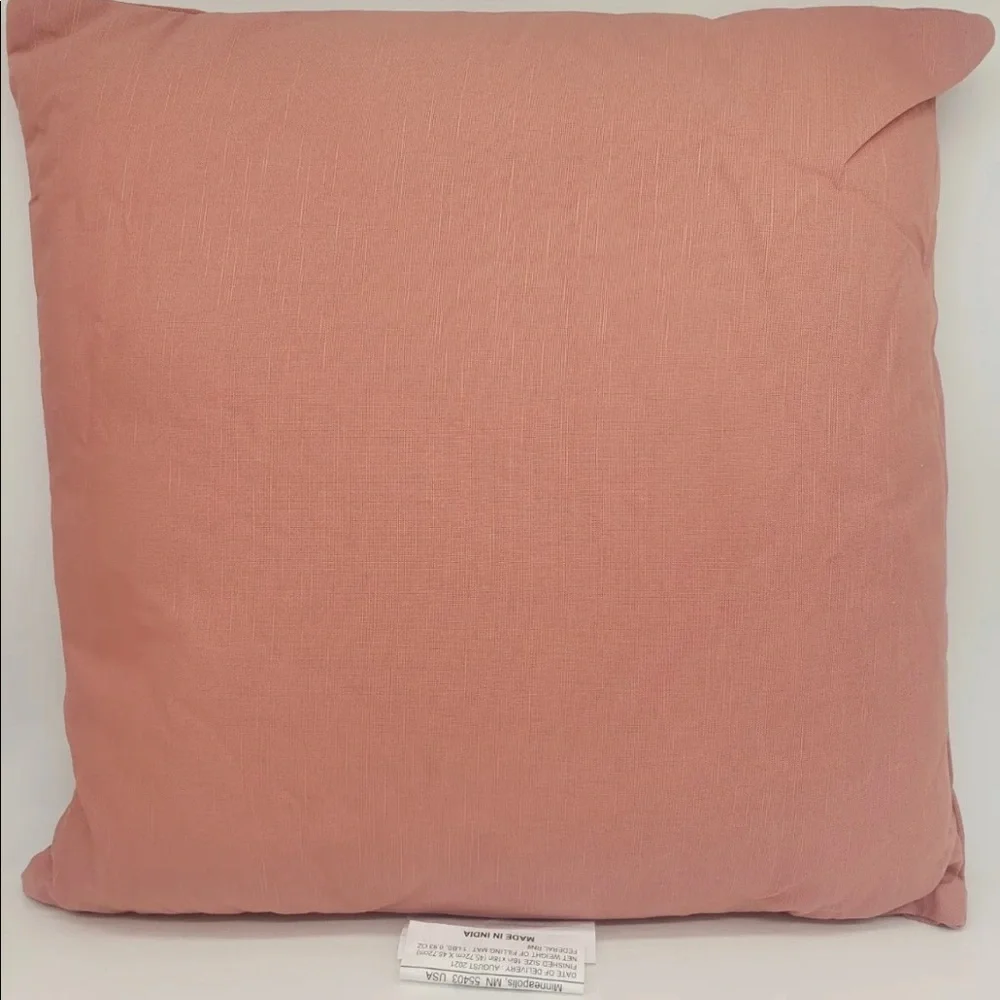 Opalhouse Jungalow Embroidered Winter Scene Square 18x18 Throw Pillow - Picture 3 of 3